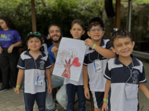 Roots of Friendship: aula de campo com estudantes do 1º ano